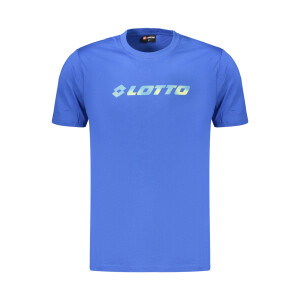 LOTTO ανδρικό t-shirt σε μπλε χρώμα με στρογγυλή λαιμόκοψη και λογότυπο