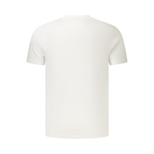LOTTO Ανδρικό Λευκό T-shirt με στρογγυλή λαιμόκοψη και λογότυπο