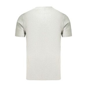 LOTTO Ανδρικό Γκρι T-shirt με στρογγυλή λαιμόκοψη και λογότυπο