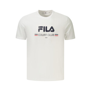 FILA Ανδρικό Λευκό T-shirt με λογότυπο
