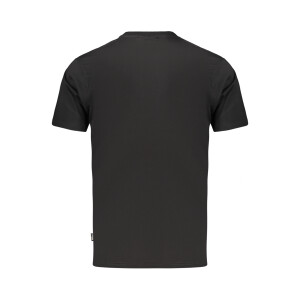 FILA Ανδρικό Μαύρο T-shirt με στρογγυλή λαιμόκοψη
