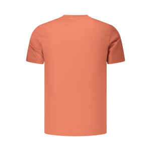 FILA Ανδρικό Κόκκινο T-shirt με στρογγυλή λαιμόκοψη και λογότυπο