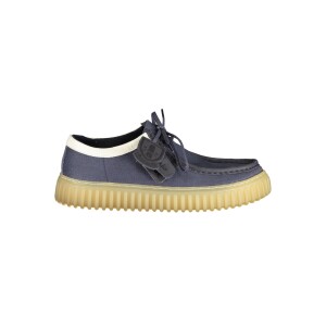 CLARKS ανδρικά μπλε παπούτσια με κορδόνια