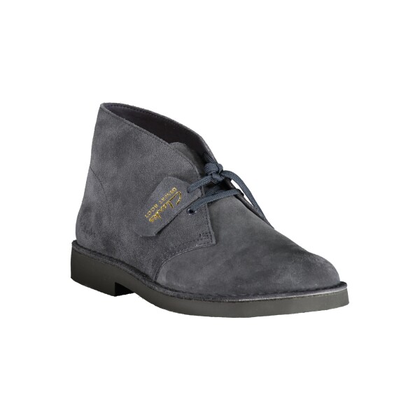 CLARKS Ανδρικά Μπλε Μποτάκια από σουέτ με κορδόνια