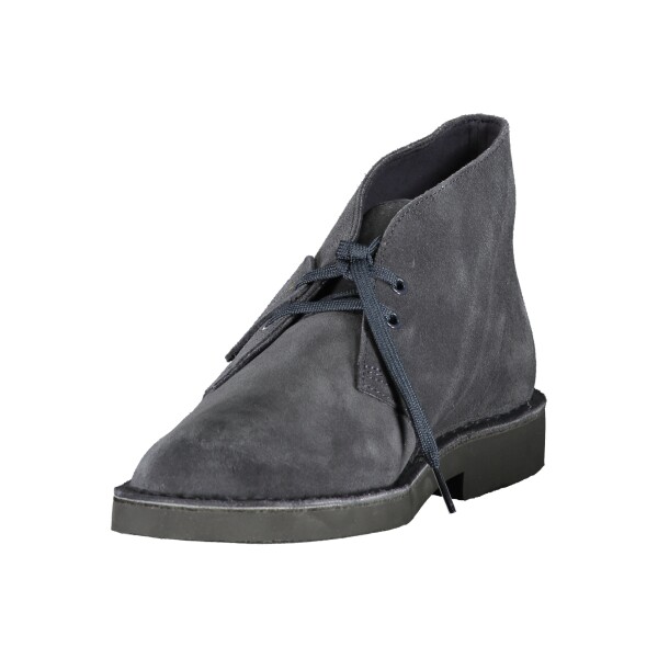 CLARKS Ανδρικά Μπλε Μποτάκια από σουέτ με κορδόνια