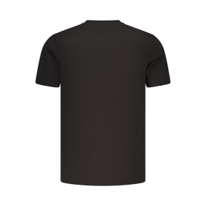Tommy Hilfiger Ανδρικό Μαύρο T-shirt με στρογγυλή λαιμόκοψη