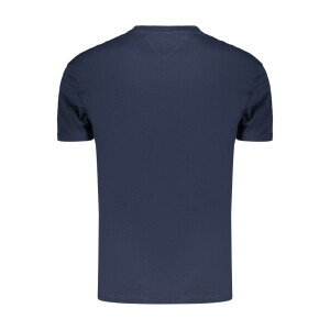Tommy Hilfiger ανδρικό t-shirt σε μπλε χρώμα με στρογγυλή λαιμόκοψη