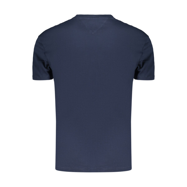 Tommy Hilfiger ανδρικό t-shirt σε μπλε χρώμα με στρογγυλή λαιμόκοψη