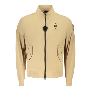 Blauer APPAREL ανδρικό μπουφάν σε μπεζ χρώμα με φερμουάρ