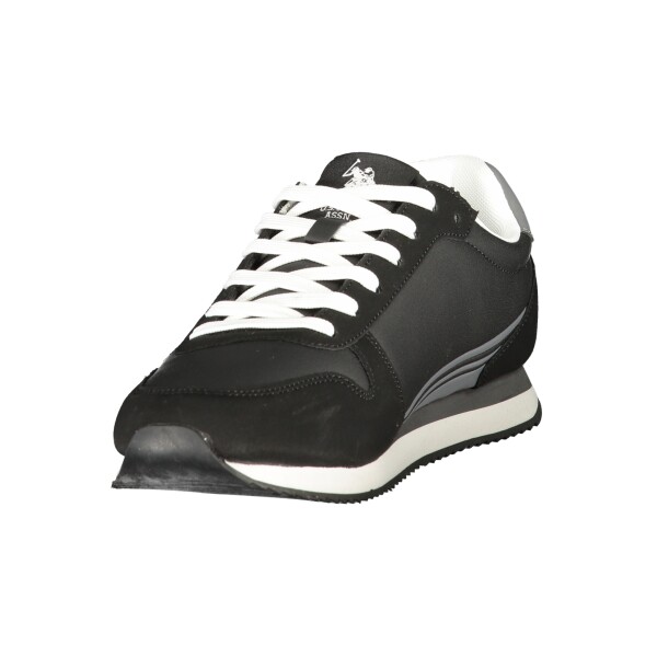 U.S. POLO ASSN.. Ανδρικά Μαύρα Sneakers με κορδόνια