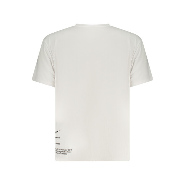 NIKE Ανδρικό Λευκό T-Shirt με στρογγυλή λαιμόκοψη και λογότυπο