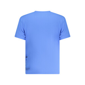 NIKE Ανδρικό Μπλε T-shirt με στρογγυλή λαιμόκοψη και λογότυπο