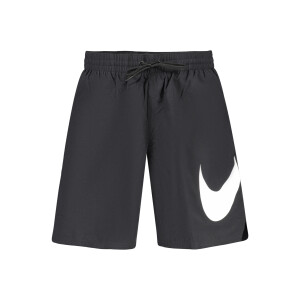 NIKE Ανδρικό Μαύρο Μαγιό με λογότυπο και τσέπες