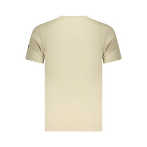 NORWAY 1963 Ανδρικό Μπεζ T-shirt με στρογγυλή λαιμόκοψη