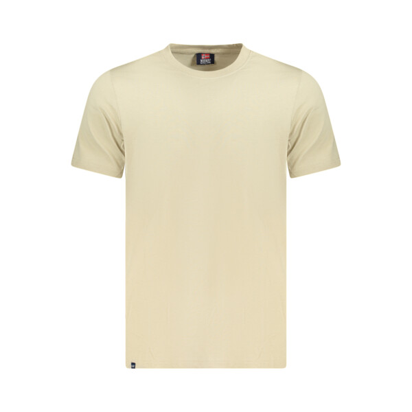 NORWAY 1963 Ανδρικό Μπεζ T-shirt με στρογγυλή λαιμόκοψη