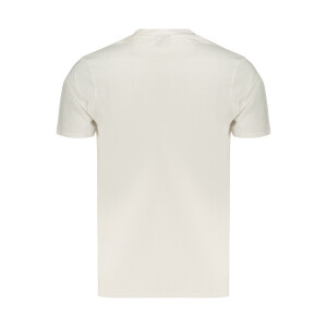 NORWAY 1963 Ανδρικό Λευκό T-shirt με στρογγυλή λαιμόκοψη και τσέπη