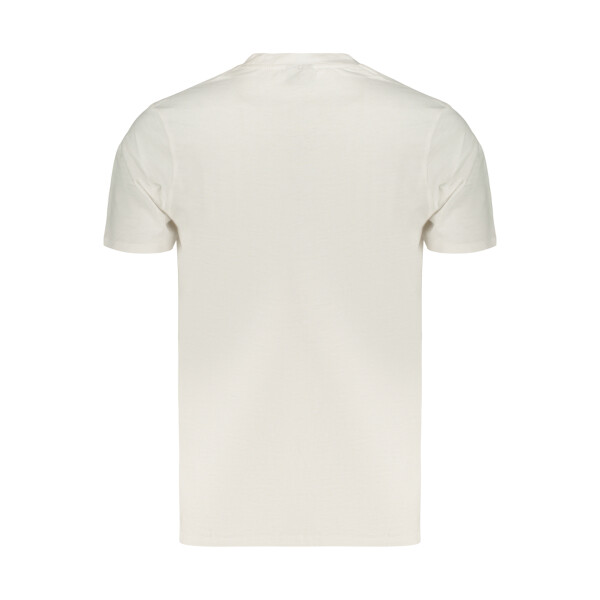 NORWAY 1963 Ανδρικό Λευκό T-shirt με στρογγυλή λαιμόκοψη και τσέπη