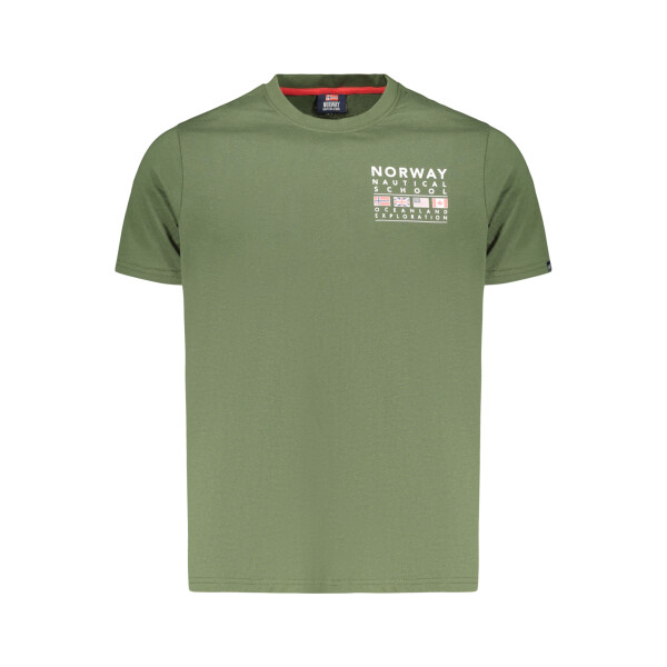 NORWAY 1963 Ανδρικό Πράσινο T-shirt με στρογγυλή λαιμόκοψη και λογότυπο