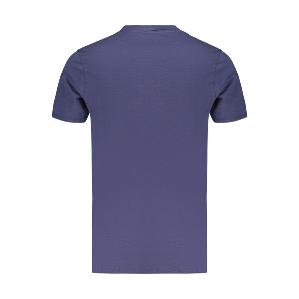 NORWAY 1963 Ανδρικό Μπλε T-shirt με στρογγυλή λαιμόκοψη και τσέπη