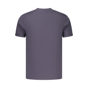 COVERI MOVING Ανδρικό Μπλε T-shirt με στρογγυλή λαιμόκοψη και print