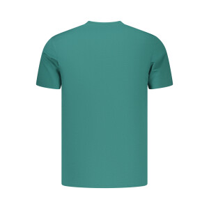 Calvin Klein Ανδρικό Πράσινο T-shirt με στρογγυλή λαιμόκοψη