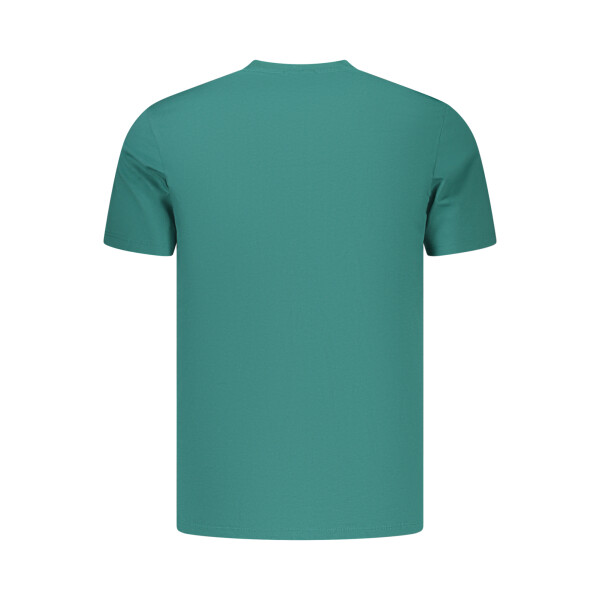 Calvin Klein Ανδρικό Πράσινο T-shirt με στρογγυλή λαιμόκοψη