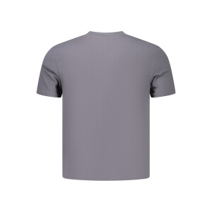 Calvin Klein ανδρικό γκρι t-shirt με στρογγυλή λαιμόκοψη και λογότυπο