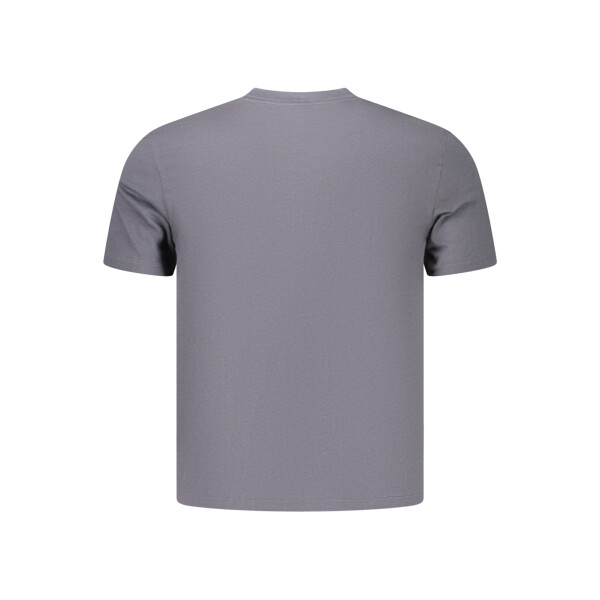 Calvin Klein ανδρικό γκρι t-shirt με στρογγυλή λαιμόκοψη και λογότυπο