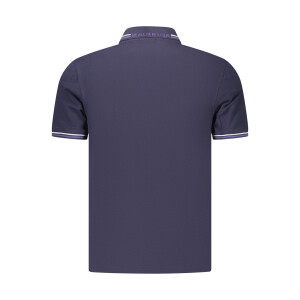 Blauer APPAREL ανδρική polo μπλούζα σε μπλε χρώμα με κοντά μανίκια
