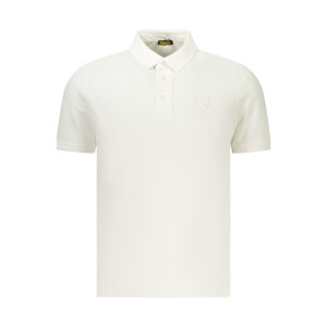 Blauer APPAREL Ανδρική Λευκή Polo Μπλούζα με λογότυπο
