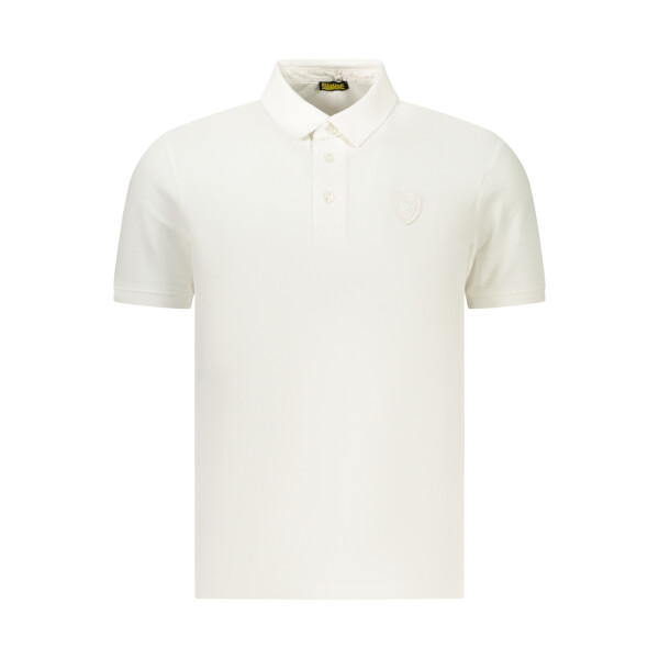 Blauer APPAREL Ανδρική Λευκή Polo Μπλούζα με λογότυπο