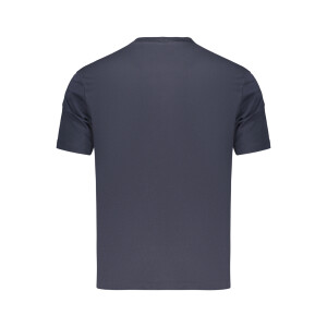 Blauer APPAREL Ανδρικό Μπλε T-shirt με στρογγυλή λαιμόκοψη και λογότυπο
