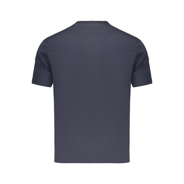 Blauer APPAREL Ανδρικό Μπλε T-shirt με στρογγυλή λαιμόκοψη και λογότυπο