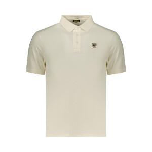 Blauer APPAREL Ανδρική Λευκή Polo Μπλούζα με κοντά μανίκια