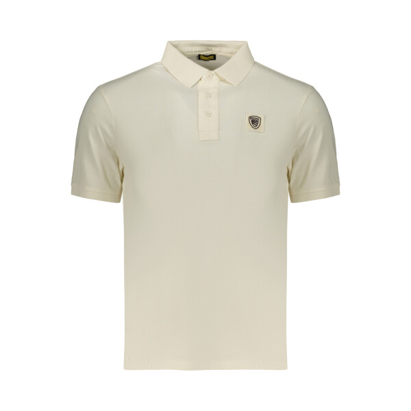 Blauer APPAREL Ανδρική Λευκή Polo Μπλούζα με κοντά μανίκια