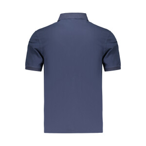 Blauer APPAREL ανδρική polo μπλούζα σε μπλε χρώμα με λογότυπο
