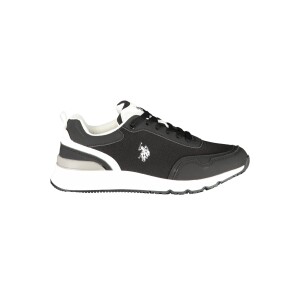 U.S. POLO ASSN.. Ανδρικά Μαύρα Sneakers με κορδόνια