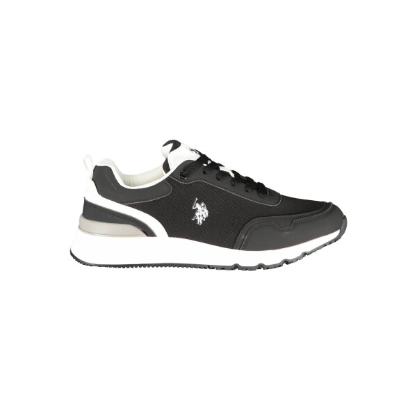 U.S. POLO ASSN.. Ανδρικά Μαύρα Sneakers με κορδόνια
