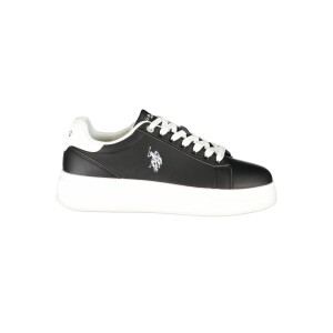 U.S. POLO ASSN.. Ανδρικά Μαύρα Sneakers με κορδόνια