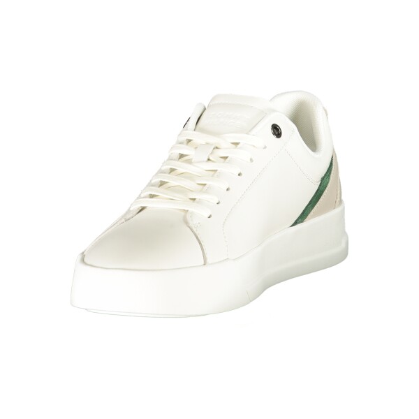 Tommy Hilfiger ανδρικά sneakers σε λευκό χρώμα με κορδόνια