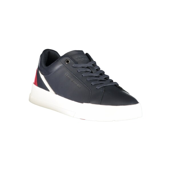 Tommy Hilfiger Ανδρικά Μπλε Sneakers με κορδόνια και λογότυπο