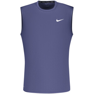 NIKE Ανδρικό Μπλε Αμάνικο T-shirt με λογότυπο