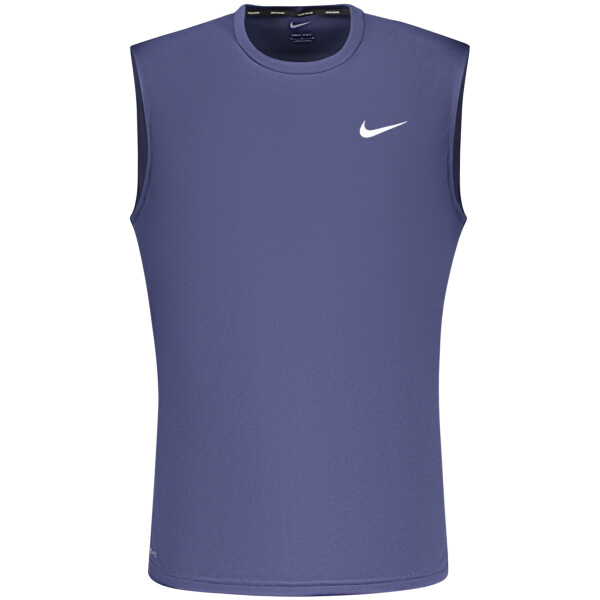 NIKE Ανδρικό Μπλε Αμάνικο T-shirt με λογότυπο