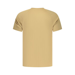 NIKE Ανδρικό Χρυσό T-Shirt με στρογγυλή λαιμόκοψη και λογότυπο