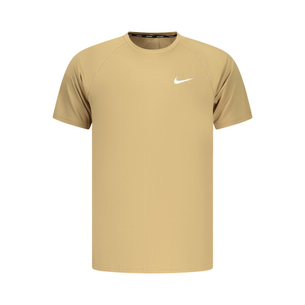 NIKE Ανδρικό Χρυσό T-Shirt με στρογγυλή λαιμόκοψη και λογότυπο