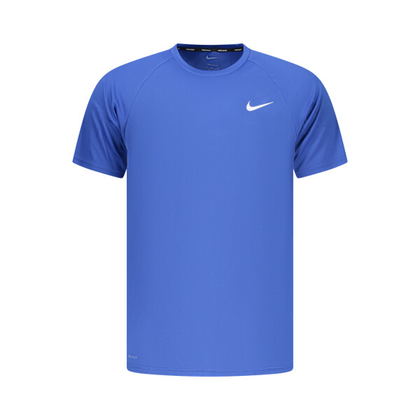 NIKE Ανδρικό Μπλε T-shirt με στρογγυλή λαιμόκοψη και λογότυπο