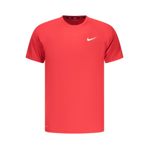 NIKE Ανδρικό Κόκκινο T-Shirt με στρογγυλή λαιμόκοψη και λογότυπο