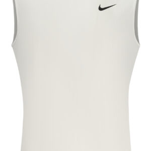 NIKE Ανδρικό Λευκό Αμάνικο T-shirt με print λογότυπο