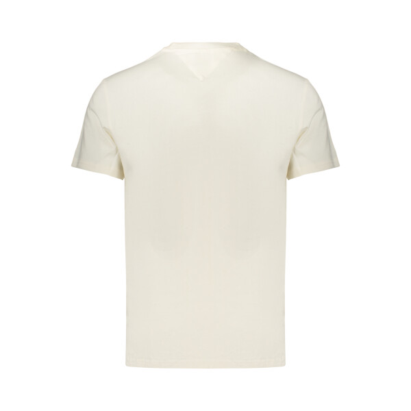 Tommy Hilfiger Ανδρικό Λευκό T-shirt με στρογγυλή λαιμόκοψη και λογότυπο