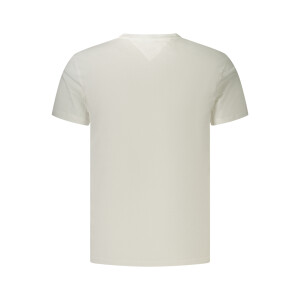 Tommy Hilfiger Ανδρικό Λευκό T-Shirt με print λογότυπο